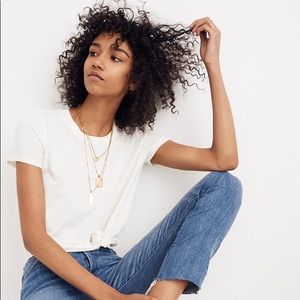 Madewell Knot Front T-Shirt